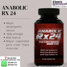 ANABOLIC RX24 CAPSULAS NATURALES DEL PODER SEXUAL Y DEPORTIVO